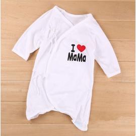 Combinaison Bebe Enfant Fille Garcon Blanc I Love Mama 3 Mois Ete Body Barboteuse Papillon Lacet Pressions J Aime Maman Papa Coton Doux Costume Nouveau Ne Vetement Habit Manches Top Qualite Reborn