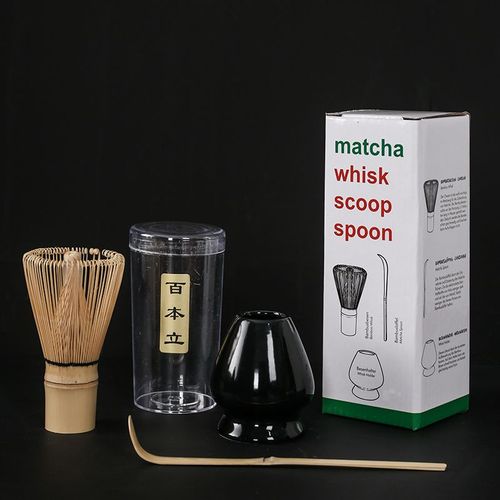 Combinaison De Mlangeur De Maccha En Bambou Faite  La Main, Support D'agitateur De Cuillres  Caf, Combinaisons De Mlangeur De Doncha Japonais, Service  Th Japonais, 1-3 Pices