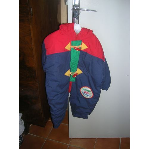 Combinaison Tim Pouce  Capuche Coton 6 Mois Multicolore