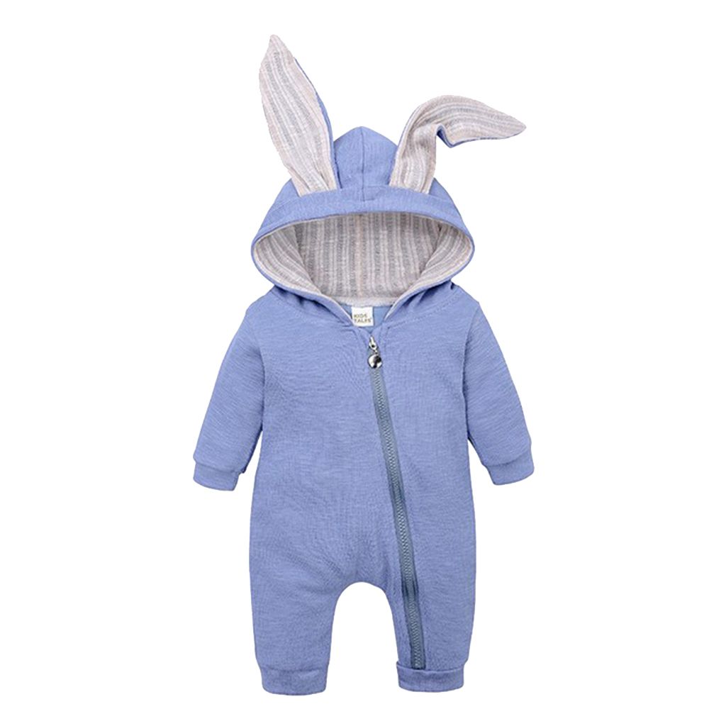 Combinaisons Bebe Barboteuse Grenouilleres En Coton Pour Bebe Fille Garcon Automne Et Hiver Vetements De Bebe Romper 0 18 Mois Bleu 90 Rakuten