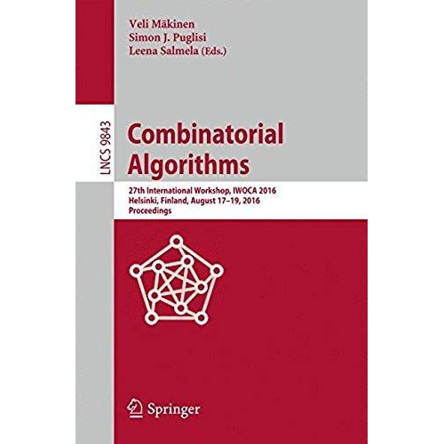 Combinatorial Algorithms    Format Broch 
