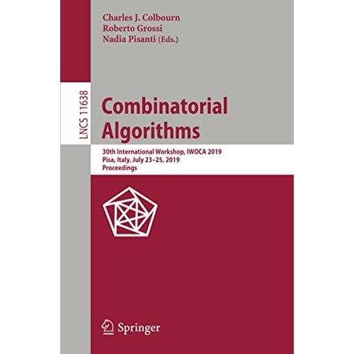 Combinatorial Algorithms   de Collectif  Format Broch 