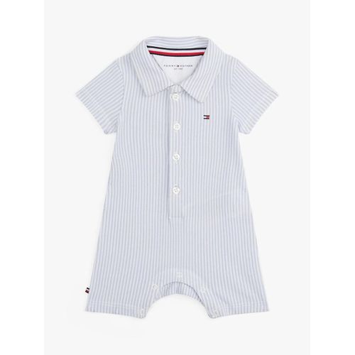 Combishort  Rayures Ithaca Ithica Stripe Shortall/Sky Blue - 80 Cm