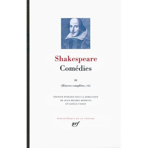 Oeuvres Compltes - Volume 7, Comdies Tome 3   de william shakespeare  Format Cuir 