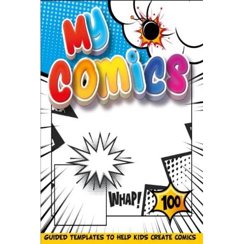 Comic Journal: Comic Strip Templates With Caption Bubbles And Effects For Quick Comic Creation | Cartoon   de America, Comic Book Template  Format Broch 