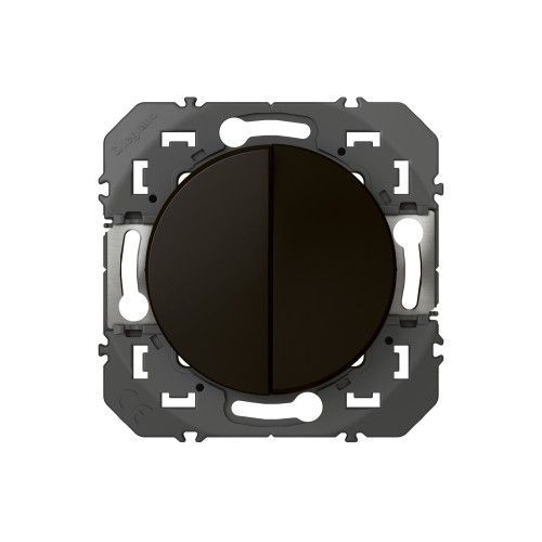Commande D'clairage - Double Va-Et-Vient - Dooxie - Noir Legrand