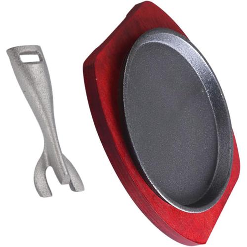 Comme Montr 1 Ensemble D'assiettes De Barbecue Assiettes  Steak Plaque De Service Pour Grill Pole Antiadhsive Pole  Rtir Pole  Steak Pole  Steak Assiette De Poisson