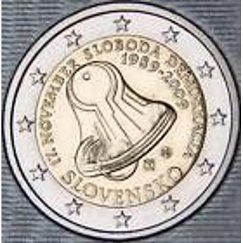 Commemorative 2 Euros De Slovaquie Annee 2009