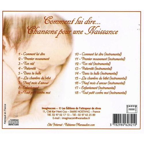 Comment Lui Dire... chansons pour une naissance Rakuten