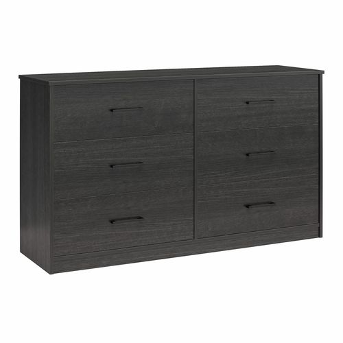 Commode Avec 3+3 Tiroirs En Effet Chne Noir