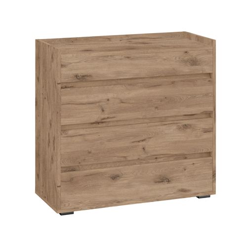 Commode Avec 4 Tiroirs En Effet Chne