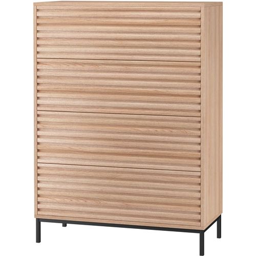 Commode Avec 4 Tiroirs En Effet Chne