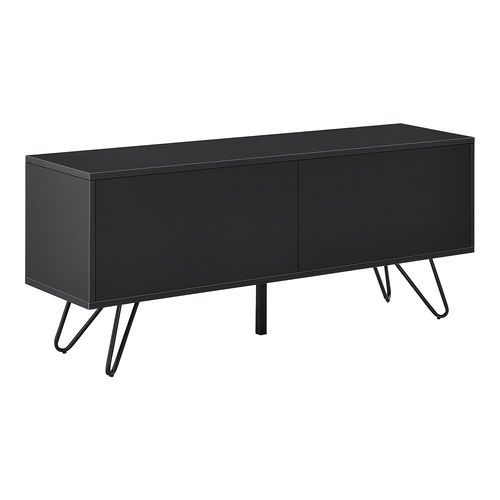 Commode Bollebygd  2 Portes 47 X 110 X 30 Cm Noir [En.Casa]