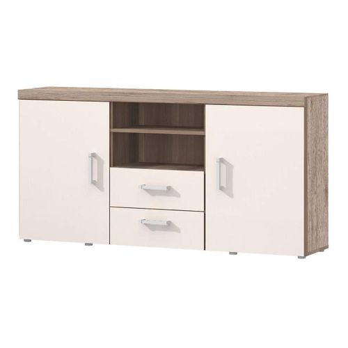 Commode Cormiru 103, Avec Tiroirs Et Portes, Nombre De Tiroirs: 2