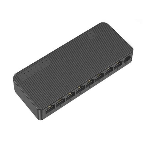 Commutateur rseau Mini 8Ports Ethernet Switch 100Mbps Haute Performance Smart Switcher RJ45 Hub Interne