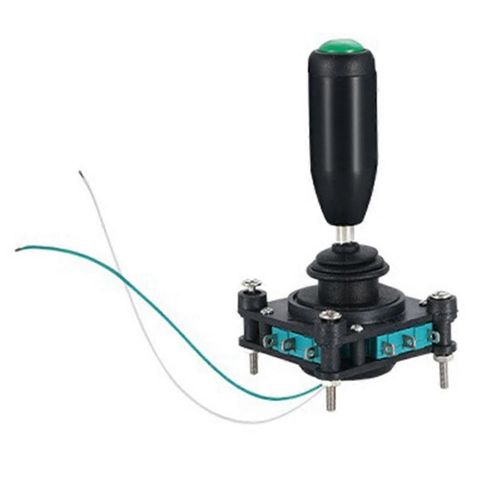 Commutateurs  joystick monolevier avec bouton-poussoir 2 4 8 Modes de rinitialisation momentans  bascule - Commutateurs  bascule SCV4
