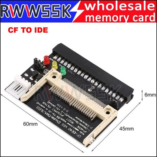 Compact Flash CF carte  3.5 femelle 40 broches,adaptateur CF  IDE