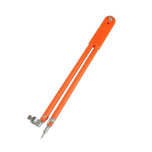 Compas de precision de grande taille pour charpentier, compas a crayon, compas a grand diametre reglable, compas de marquage et de tracage pour le travail du bois
