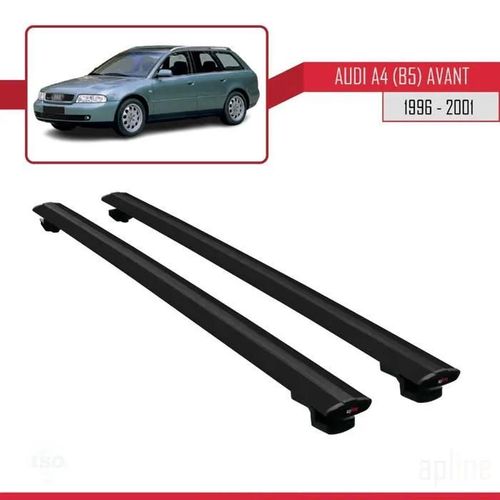 Barres De Toit - Audi - A4 Avant (B5) - Basic Modle - Noir - Aluminium - Charge 300kg