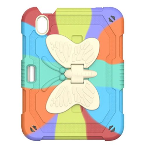 Compatible Avec Ipad Mini 6 2021 Avec Support  Crayons En Forme D'ailes De Papillon, Rigide Et Robuste, Color Rouge