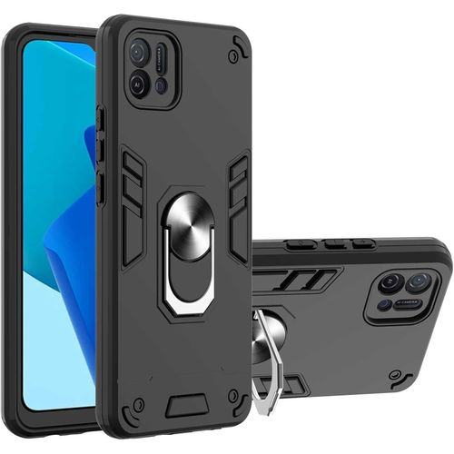 Compatible Avec Oppo A16k Coque,Support Pivotant Incorpor Pour Oppo A16e tui 2 En 1 tui Pour Tlphone Portable Housse Black