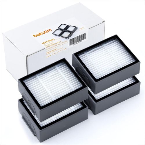 Compatible Avec Pack 4 Filtres Hepa Compatible Irobot Roomba Series E & I Series I7 I7+ I3 I3+ I4 I4+ I6 I6+ I8 I8+ J7 J7+/Plus E5 E6 E7 Pack Accessoires Pour Robot Aspirateur[SSE7112870]