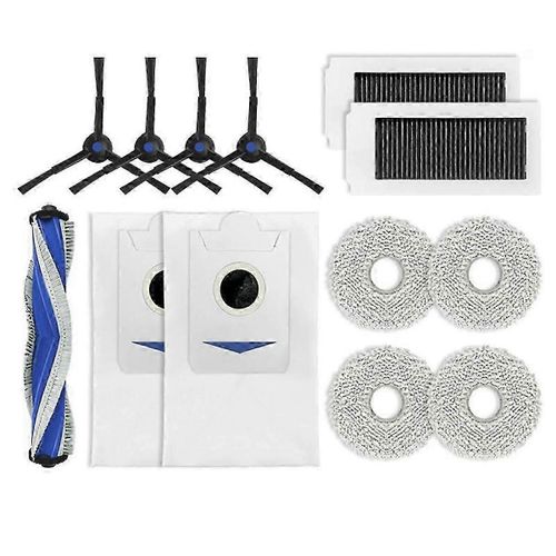 Compatible X5 PRO Robot de balayage Accessoires Sac  poussire Mop Consommables Brosse  rouleau latrale lments filtrants Brosse latrale B
