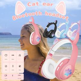Casque audio GENERIQUE Casque de stéréo pour Bluetooth 5.0 chat