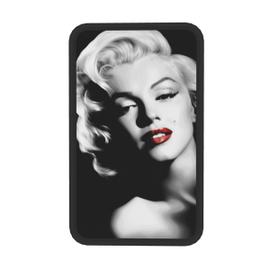 compatibles Tapis de couverture universel d'accoudoir de voiture en cuir  accessoire de décoration pour Console centrale Marilyn Monroe 32x19cm