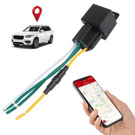 compatibles Traceur GPS GSM coupure de carburant avec application de suivi  en ligne gratuite localisateur GPS en temps réel relais de voiture camion  moto