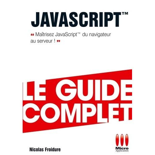Javascript   de Froidure Nicolas  Format Broch 