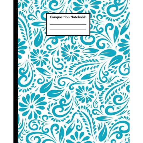 Composition Notebook: Aesthetic Composition Notebooks : Wide Ruled Paper Decomposition Notebook Journal For Girls And Boys | Aesthetic Notebook Pretty ... Boys Kids Teens Students | Primary Comp.   de oulhouss  Format Broch 