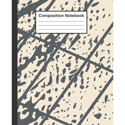 Composition Notebook: Aesthetic Composition Notebooks : Wide Ruled Paper Decomposition Notebook Journal For Girls And Boys | Aesthetic Notebook Pretty ... Boys Kids Teens Students | Primary Comp.   de oulhouss  Format Broch 