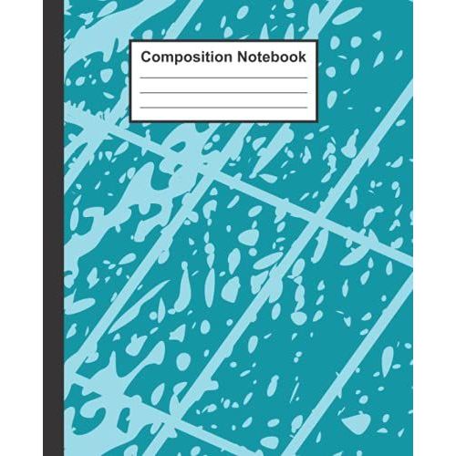 Composition Notebook: Aesthetic Composition Notebooks : Wide Ruled Paper Decomposition Notebook Journal For Girls And Boys | Aesthetic Notebook Pretty ... Boys Kids Teens Students | Primary Comp.   de oulhouss  Format Broch 