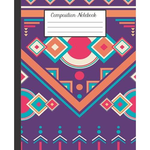 Composition Notebook: Aesthetic Composition Notebooks : Wide Ruled Paper Decomposition Notebook Journal For Girls And Boys | Aesthetic Notebook Pretty ... Boys Kids Teens Students | Primary Comp.   de oulhouss  Format Broch 