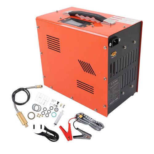 Compresseur D'air Pcp 300bar 30mpa, Compresseur D'air Haute Pression, Pompe De Gonflage à ArrêT Automatique, Dc 12v Ac