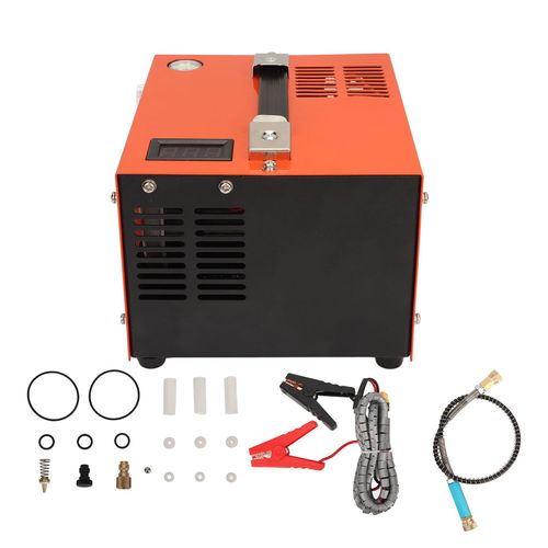 Compresseur D'air Pcp, Pompe à Pistolet à Air Haute Pression, Convertisseur De Puissance IntéGré, Dc 12v Pour Voiture