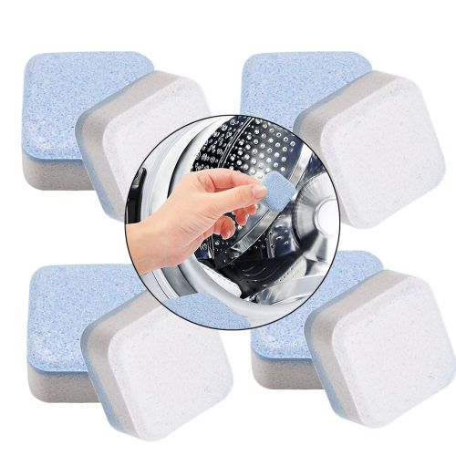 Comprims Effervescents De Nettoyage Pour Machine  Laver, 12 Pices, Nettoyant, Dtartrage En Profondeur, Formule Puissante, limine Les Sdiments De 9109-May14a29194