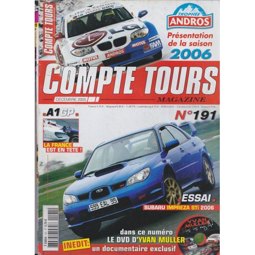 Compte Tours 191