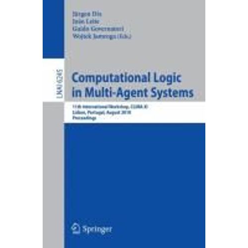 Computational Logic In Multi-Agent Systems   de Collectif  Format Broch 