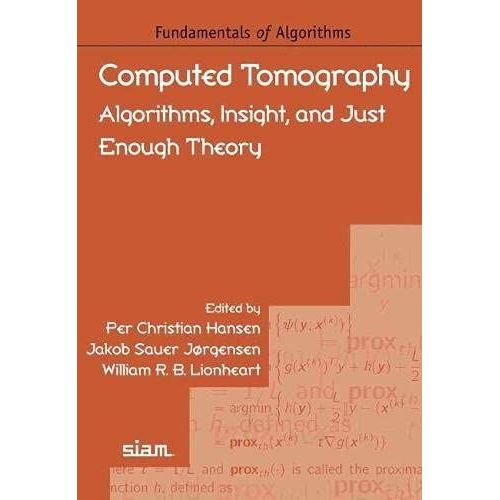 Computed Tomography : Algorithms, Insight, And Just Enough Theory   de Collectif 