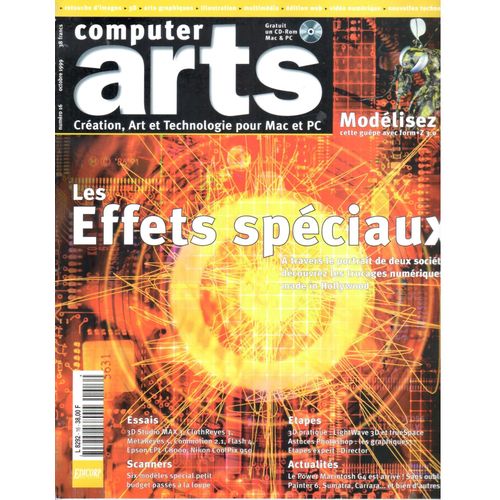 Computer Arts N16 : Les Effets Spciaux Made In Hollywood, Gupe Modlis Avec Form-Z 3.0