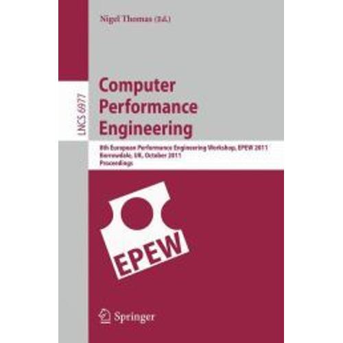 Computer Performance Engineering   de Nigel Thomas  Format Broch 