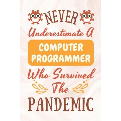 Computer Programmer Gifts: Lined Blank Notebook Journal For Computer Programmer, Funny Gift For Friends, Family, Coworkers   de Press, BlackBoard  Format Broch 