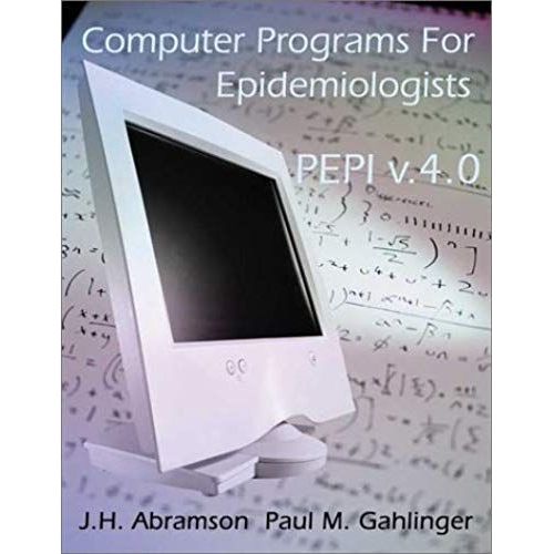 Computer Programs For Epidemiologists: Pepi [With Cdrom]   de Paul M., MD Gahlinger  Format Broch 