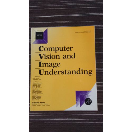 Computer Vision And Image Understanding Volume 61 N2 1995