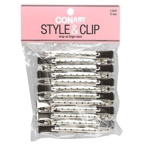 Conair Pinces  Cheveux Multifonctions Excellente Tenue, Lot De 12