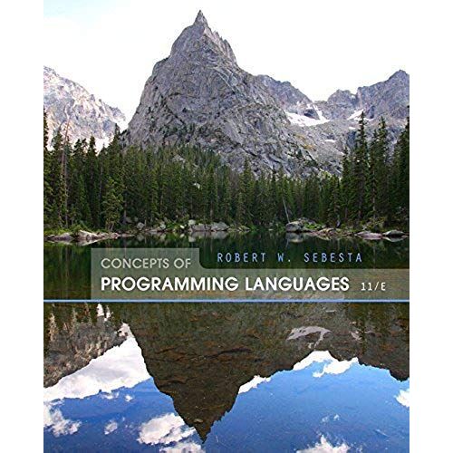 Concepts Of Programming Languages   de Robert W. Sebesta 