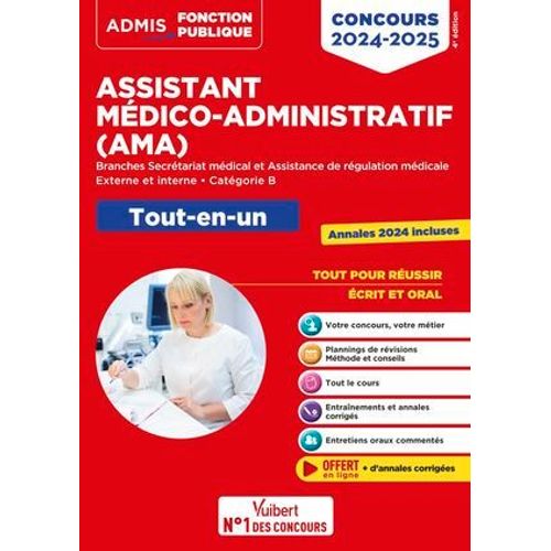Concours Assistant Mdico-Administratif - Catgorie B - Tout-En-Un  