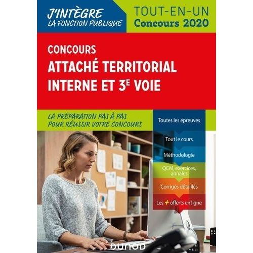 Concours Attach Territorial Interne Et 3e Voie - Tout-En-Un    Format Grand Format 